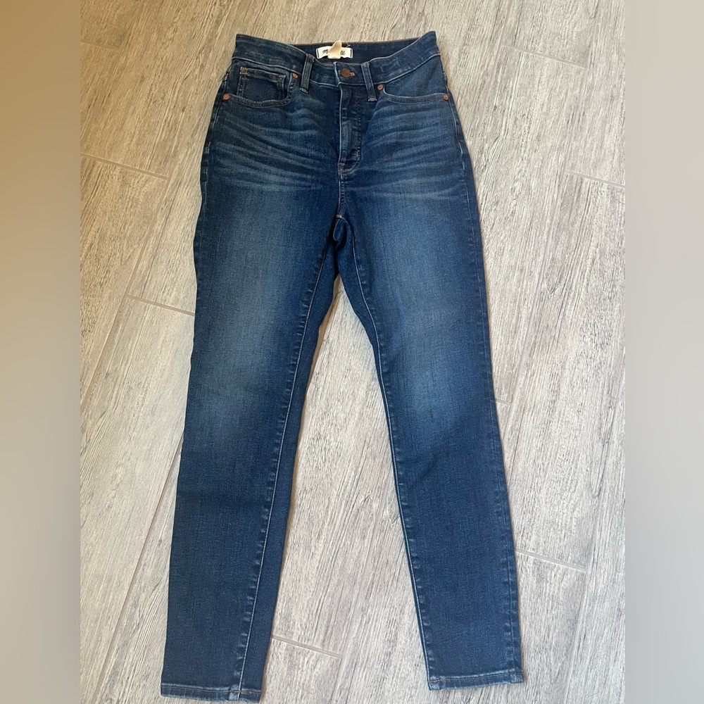 Madewell Curvy High Rise Skinny Jeans - size 26
